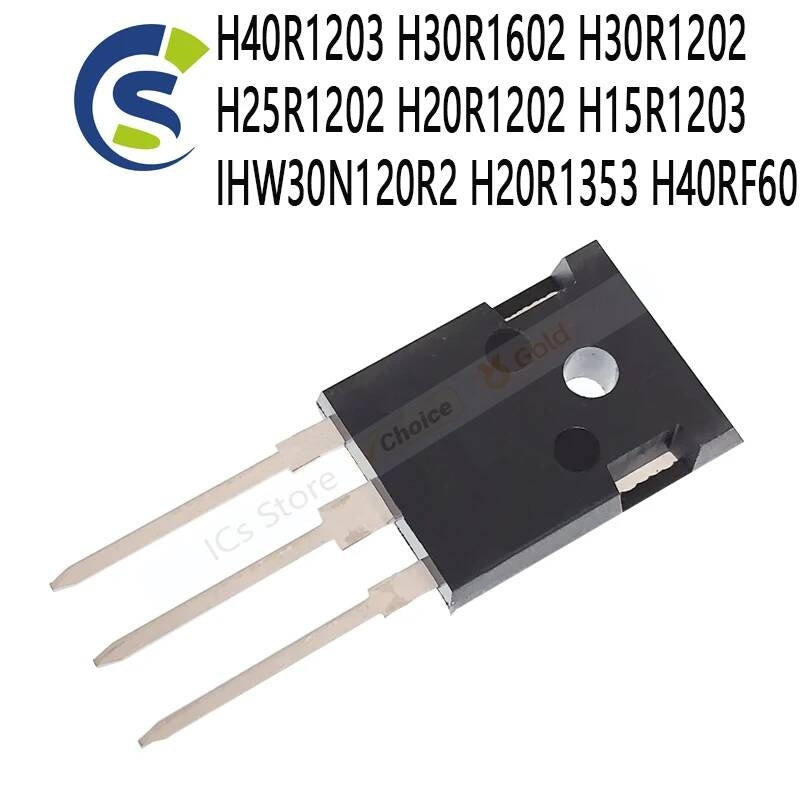 5PCS H20R1203 TO-247 IHW20N120R3 IHW40N60RF H40R1203 H30R1602 H30R1202 H25R1202 H20R1202 H15R1203 IHW30N120R2 H20R1353 H40RF60
