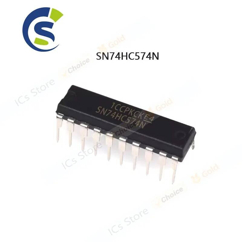10PCS new and original 74HC574 74HC574N DIP SN74HC574 DIP-20 SN74HC574N
