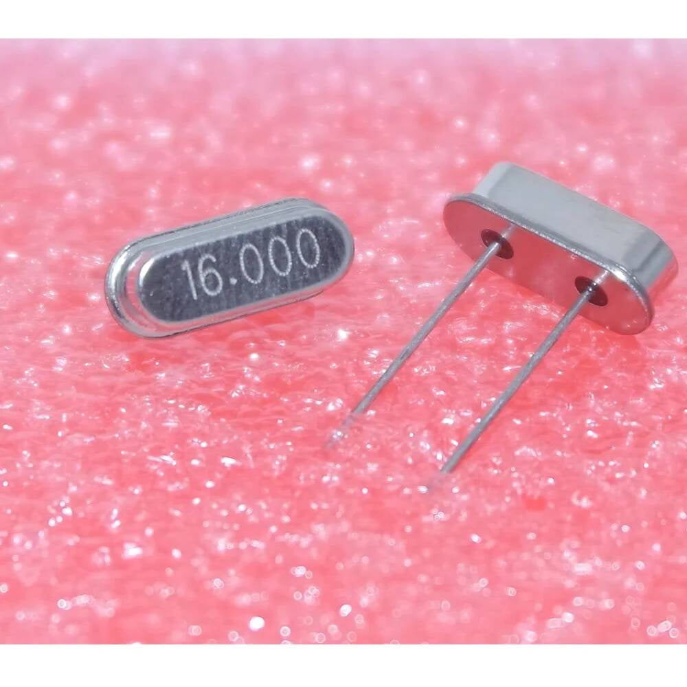 100 PCS/LOT m HC - 49 s passive crystals into 16.000 MHz crystal 16.000MHZ 16.000M 16MHZ 16 MHZ 16M HZ