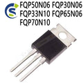 10PCS TO220 50N06 TO-220 30N06 33N10 65N06 70N10 FQP10N60C 10N60C 10A 600V FQP50N06 FQP30N06 FQP33N10 FQP65N06 FQP70N10