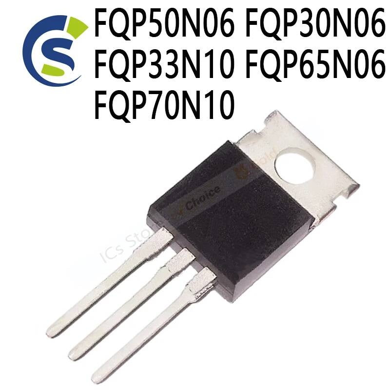 10PCS TO220 50N06 TO-220 30N06 33N10 65N06 70N10 FQP10N60C 10N60C 10A 600V FQP50N06 FQP30N06 FQP33N10 FQP65N06 FQP70N10