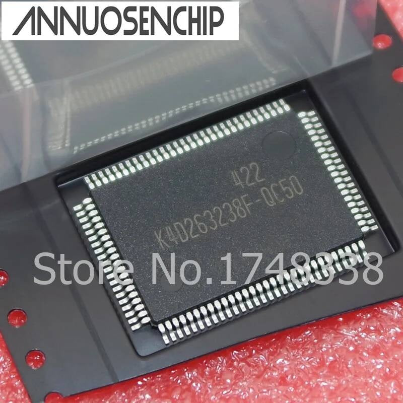 Free shipping 10 PCS K4D263238F-QC50 K4D263238F-QC K4D263238F K4D263238 TQFP100 Best quality