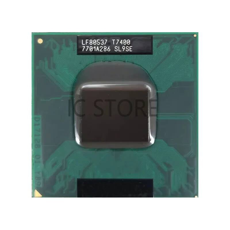Dual processor laptop CPU T7200 T7300 T7400 T7500 T7600 T7700 T7800