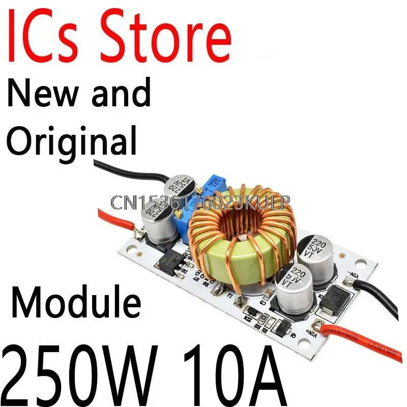 DC Boost Converter Constant Current Mobile Power Supply LED Driver Non-isolated Step Up Module 250W 10A