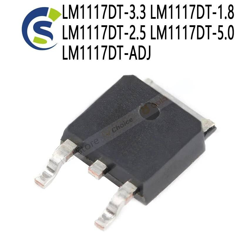 10PCS TO252 LM1117-3.3 L1117-33 LM1117DT TO-252 LM1117-5.0 LM1117DT-3.3 LM1117DT-1.8 LM1117DT-2.5 LM1117DT-5.0 LM1117DT-ADJ