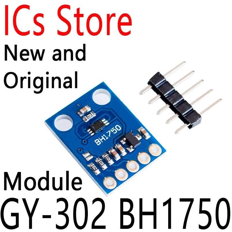 New Light intensity Sensor For Arduino AVR 3V-5V GY302 16bitAD Converter Digital Output Module GY-302 BH1750