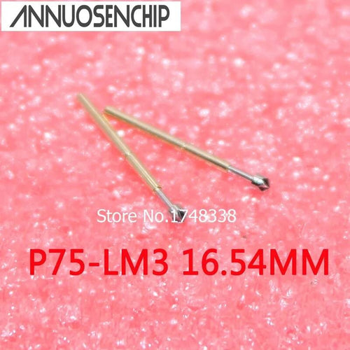100PCS/LOT P75-LM3 16.54MM PCB BARE BOARD TEST PROBES