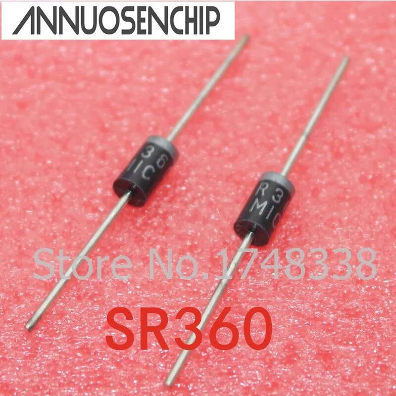100pcs SR160 SR3100 SR360 SR560 DO-27 new and orginal