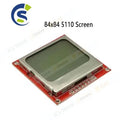 84x84 5110 Screen LCD Module Display Monitor White backlight adapter PCB 84*48 For Arduino