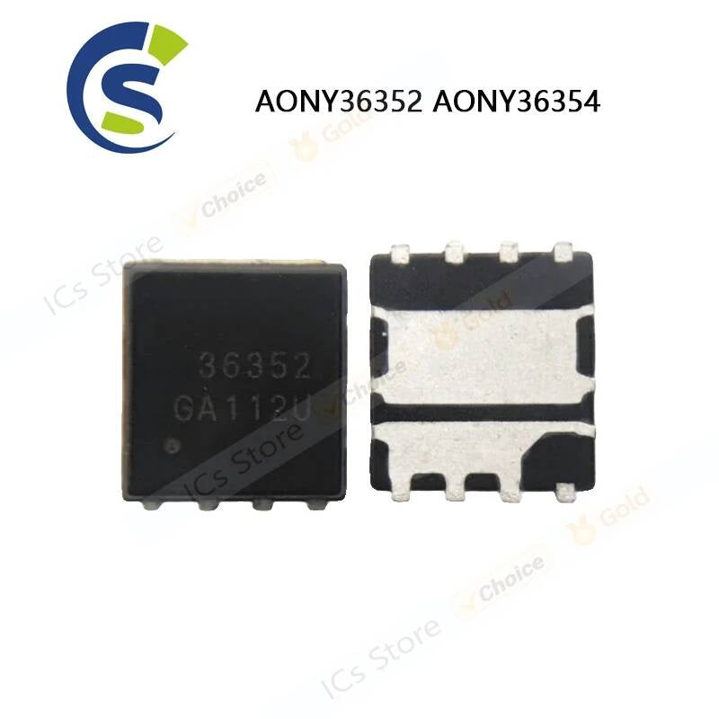 10PCS 100% New AONY36352 AONY36354 AON36352 AON36354 AO36352 AO36354 36352 36354 QFN-8 Chipset