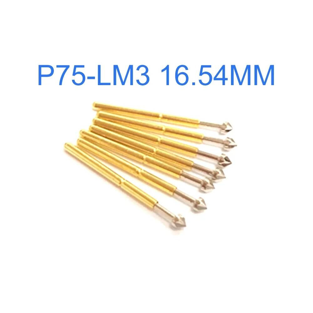 100PCS/LOT P75-LM3 16.54MM PCB BARE BOARD TEST PROBES