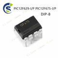 10PCS 100% New PIC12F629-I/P PIC12F675-I/P PIC12F629 PIC12F675 12F629 12F675 Chipset