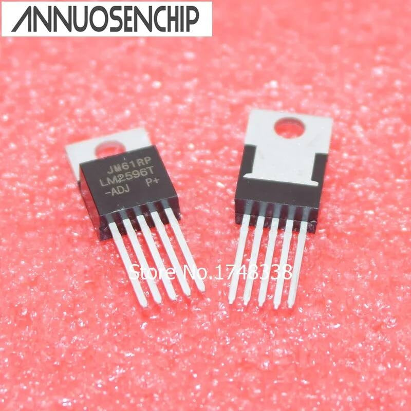 10PCS IC LM2596T-5.0 LM2596T-ADJ LM2596T-3.3 LM2596T-12 LM2596 LM2596T TO-220 3A 5V ADJ 3.3V 12V NEW