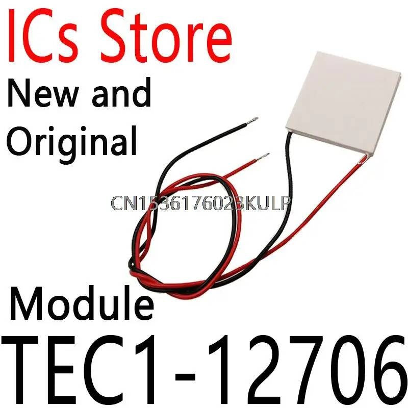 12706 TEC Thermoelectric Cooler Peltier 12V New Of Semiconductor Refrigeration TEC112706 Heatsink Plate Module TEC1-12706