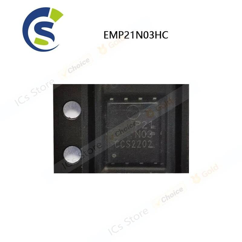 5PCS 100% New EMP21N03HC EMP21N03 P21N03 QFN-8 Chipset