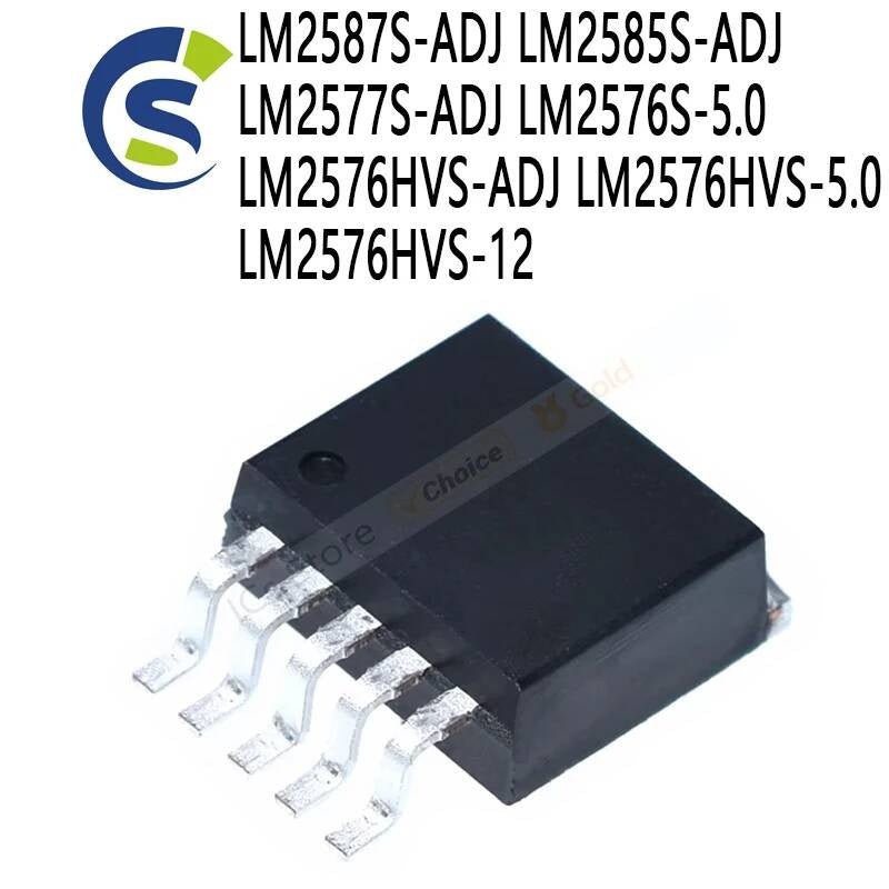 5piece LM2585 LM2577 LM2576 TO-263-5 LM2587S-ADJ LM2585S-ADJ LM2577S-ADJ LM2576S-5.0 LM2576HVS-ADJ LM2576HVS-5.0 LM2576HVS-12
