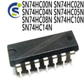 10PCS 74HC00 DIP-14 74HC02 74HC04 74HC08 74HC10 74HC00N SN74HC00N SN74HC02N SN74HC04N SN74HC05N SN74HC08N SN74HC10N SN74HC14N