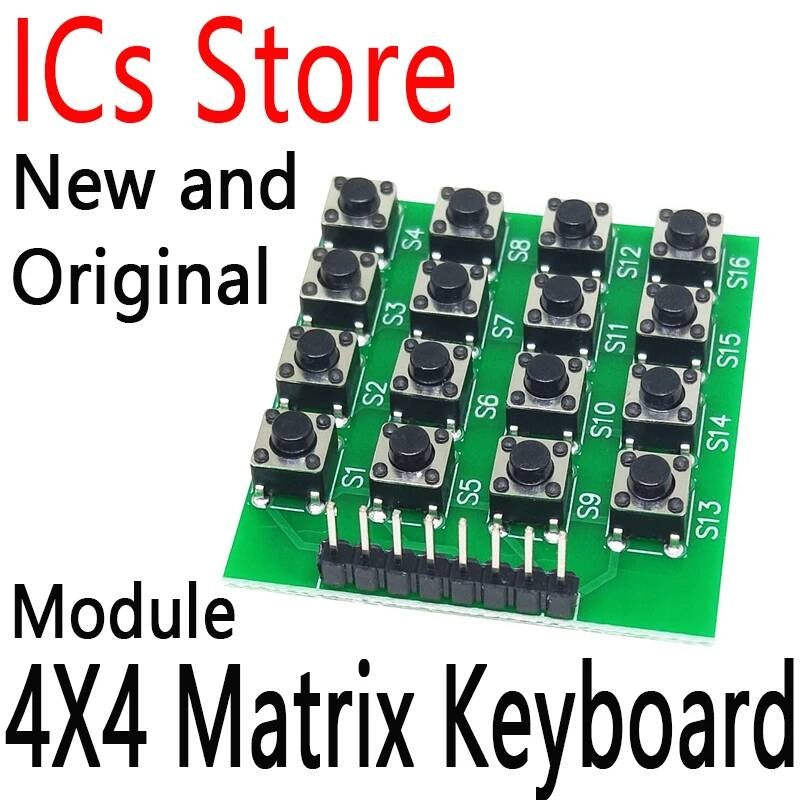 4x4 Module 16 Botton Mcu For Arduino Atmel S1/2 4*4 Matrix Keypad Keyboard