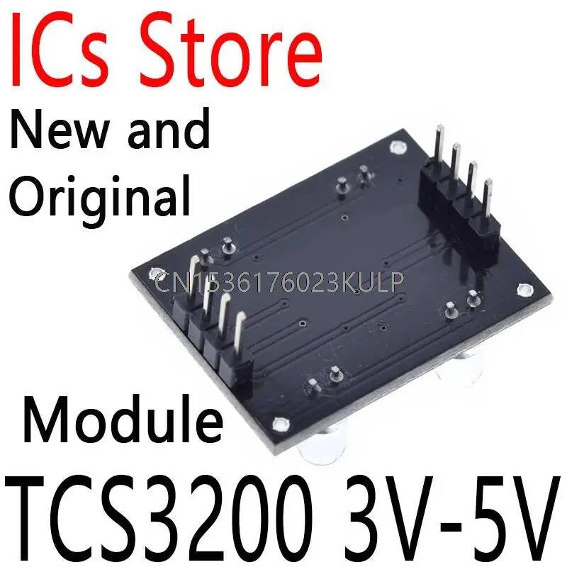 TCS230 Sensor Color Recognition Module for Arduino DC White LED Lights Connect Microcontroller TCS3200 3V-5V