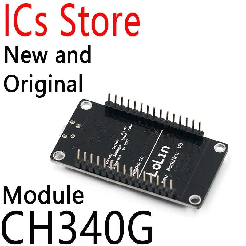 ESP8266 CH340 G NodeMcu V3 Lua Wireless WIFI Module Connector Development Board Based ESP-12E Micro USB Repalce CP2102 CH340G