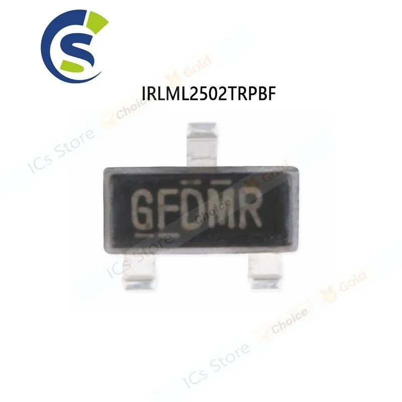 100CS New original Field effect tube MOSFET N channel IRLML2502 00BF SOT-23 IRLML2502TRPBF