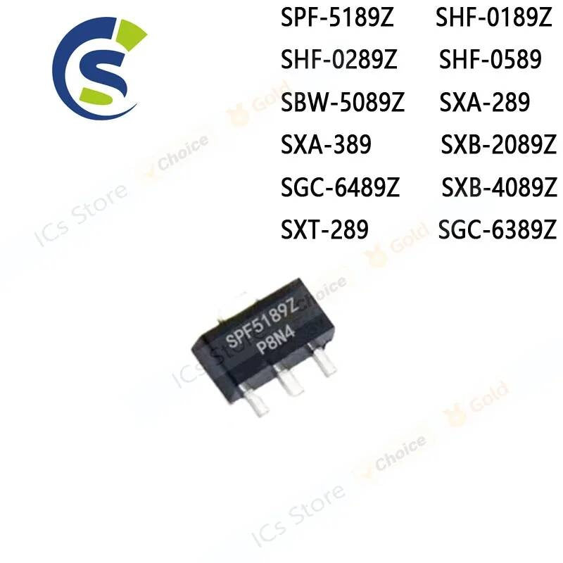 5PCS New SOT-89 SPF-5189Z SHF-0189Z SHF-0289Z SHF-0589 SBW-5089Z SXA-289 SXA-389 SXB-2089Z SGC-6489Z SXB-4089Z SXT-289 SGC-6389Z