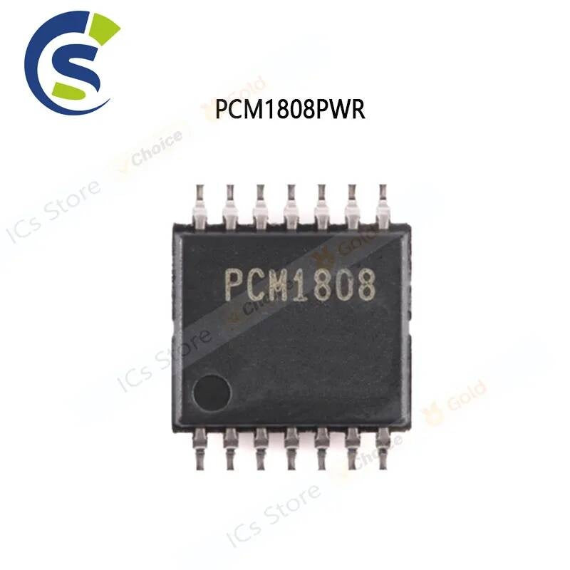 5PCS 100% New and Original Chipset PCM1808 TSSOP-14 PCM1808PWR