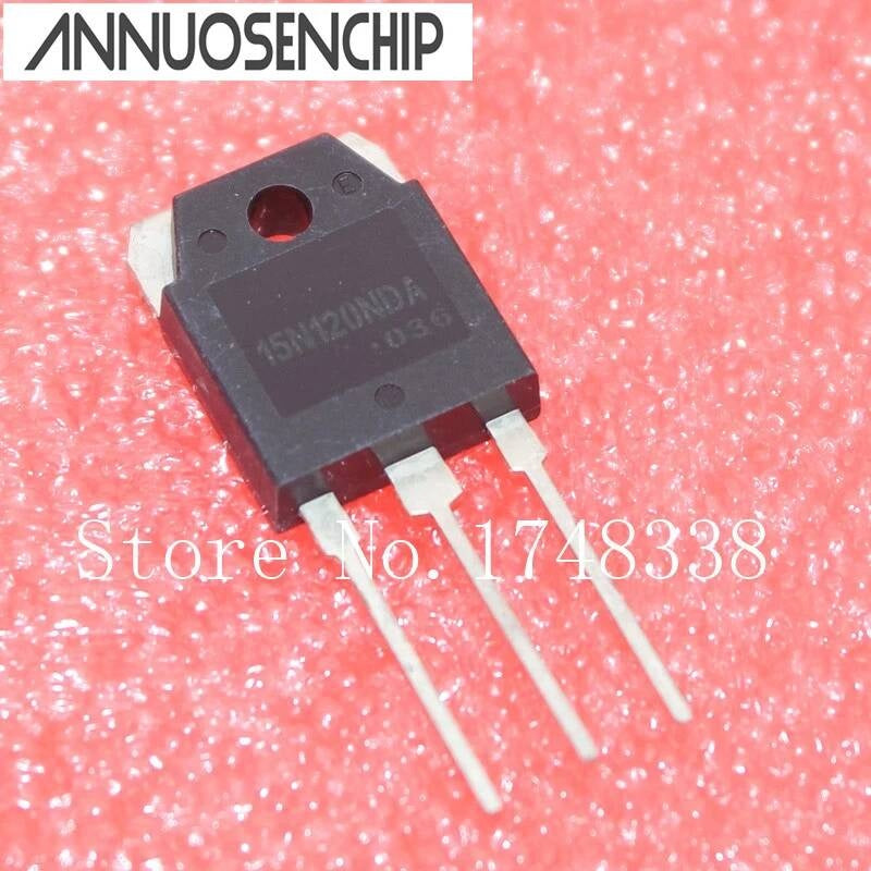 10PCS/LOT KGT15N120NDA 15N120NDA 15N120 TO-3P NEW ORIGINAL