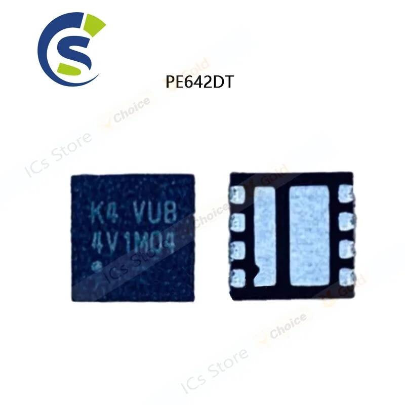 10PCS 100% New Chipset GNC GND K4 GUE K4... QFN-8 PE642DT