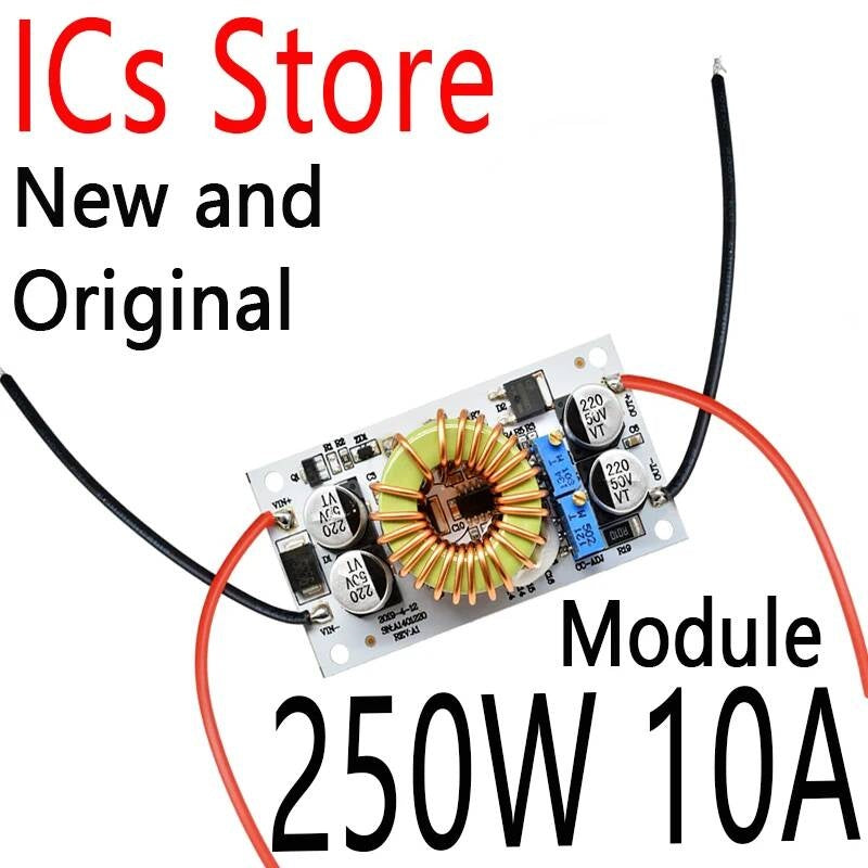 DC Boost Converter Constant Current Mobile Power Supply LED Driver Non-isolated Step Up Module 250W 10A