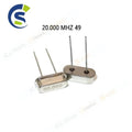 100PCS/LOT 20m 20 to 20.000 MHZ 49 SMD patch passive crystals 20mhz 20.000mhz 49SMD