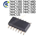10PCS SN74HC125DR SOP-14 74HC139D 74HC148D 74HC153D 74HC164D 74HC165D 74HC123D 74HC126D 74HC125D 74HC132D 74HC138D 74HC125