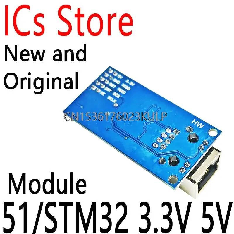 W5500 Ethernet Network Modules For Arduino TCP/IP SPI Interface I/O MCU 51/STM32 3.3V 5V