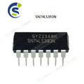 5PCS NEW ORIGINAL 74LS393N 74LS393 HD74LS393P DIP-14 SN74LS393N