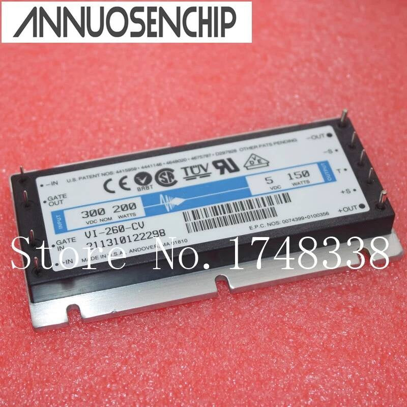 Free shipping VI-260-CV Power Module D-D Conv. 1 Output 5V 30A 150W 200V-400V Input Full Brick New & original VI 260 - CV