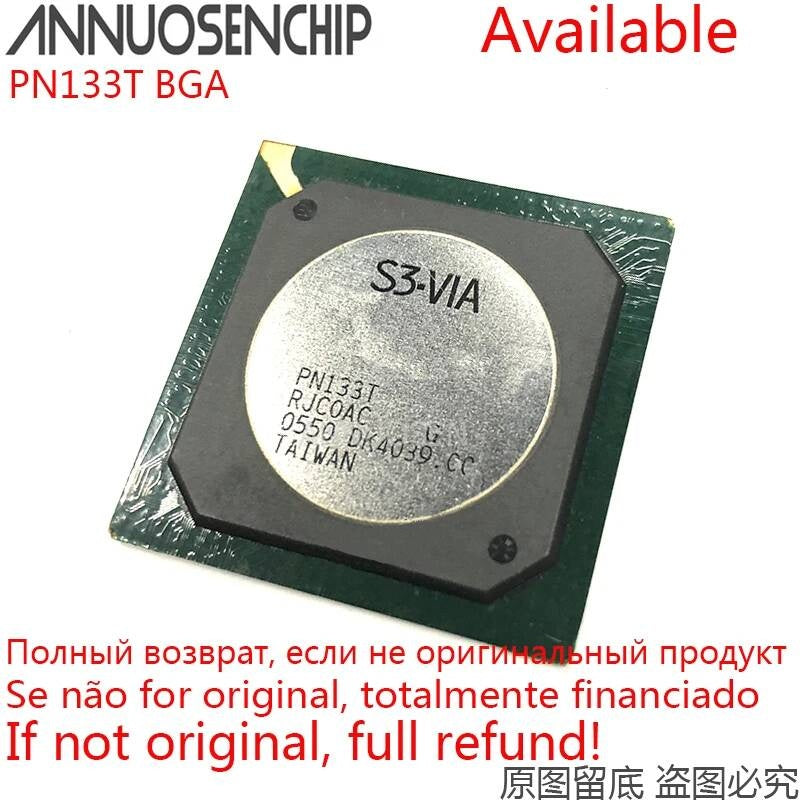 1PCS S3-VIA PN133T BGA NEW ORIGINAL