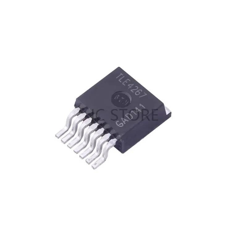 Free shipping 10CS TLE4267G TO-263 4267G TLE4267 5-V Low-Drop New original