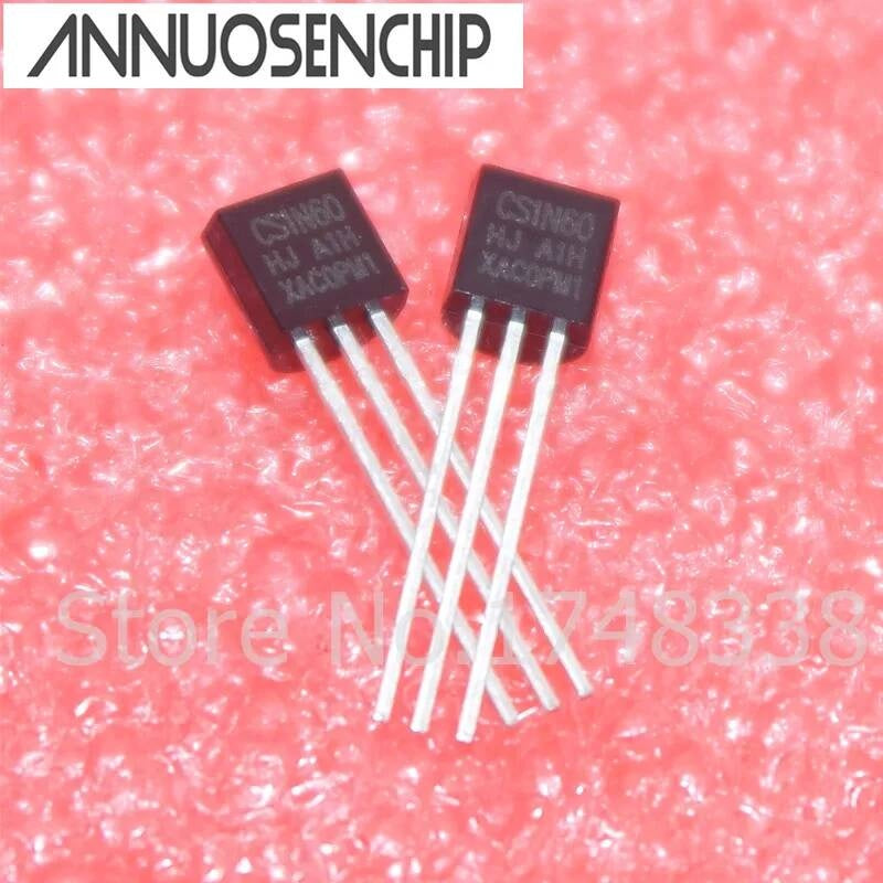 CS1N60 1N60 TO-92 N-Channel Power MOSFET 0.8A 600V
