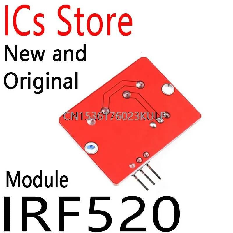 2PCS Top Button Mosfet Driver Module For Arduino MCU ARM Raspberry Pi 3.3v-5V Power MOS PWM Dimming LED IRF520