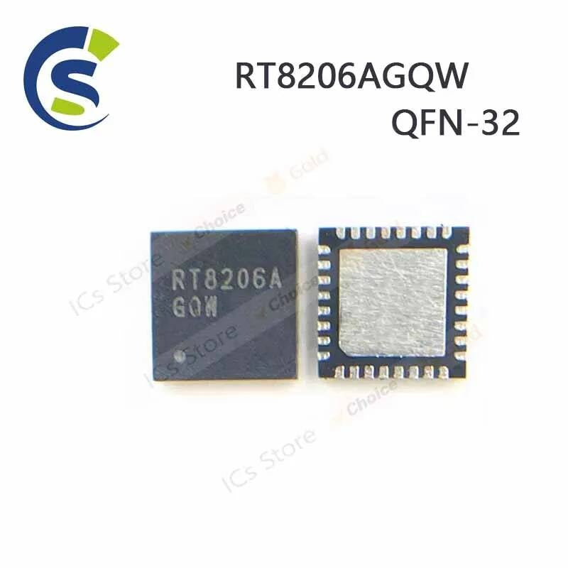 5-10PCS 100% New RT8206AGQW RT8206A RT8206 QFN-32 Chipset