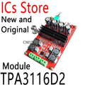 2*100W TPA3116 D2 Dual Digital Audio Amplifier Board 12V-24V for Arduino Two Channel Module 100w+100W TPA3116D2