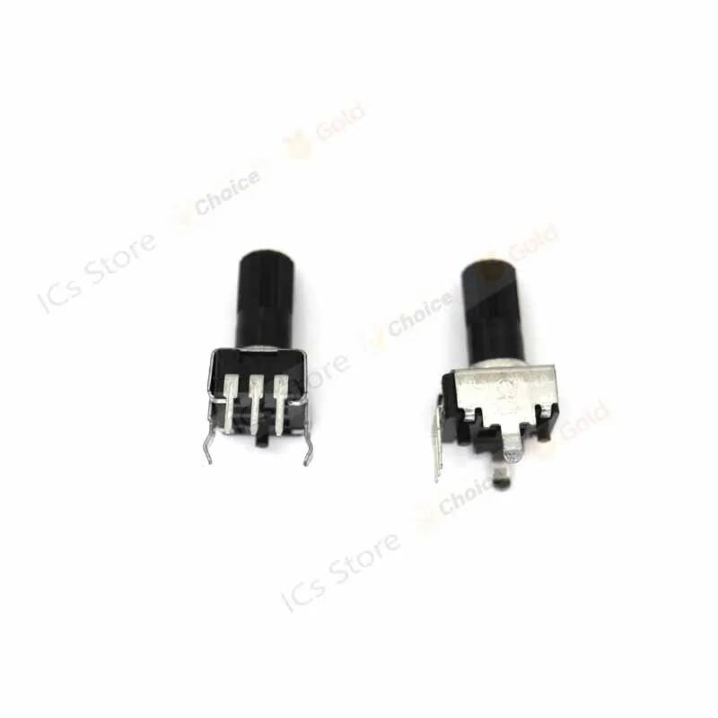 10PCS Horizontal 12.5mm Shaft Adjustable Resistor 0932 3Pin Seal Rotary Potentiometer RV09 1K 2K 5K 10K 20K 50K 100K 1M