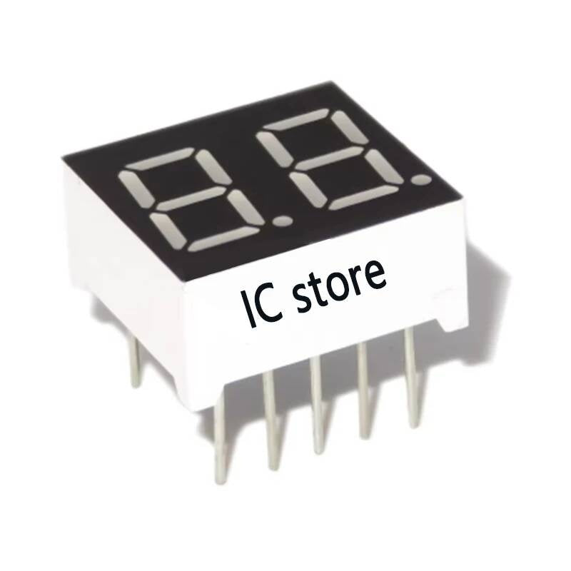 50PCS 0.39 inches Red 3191BS 3191AS 1 Ways 10Pins Common Anode Cathode Single Digital Tube LED Display Modules