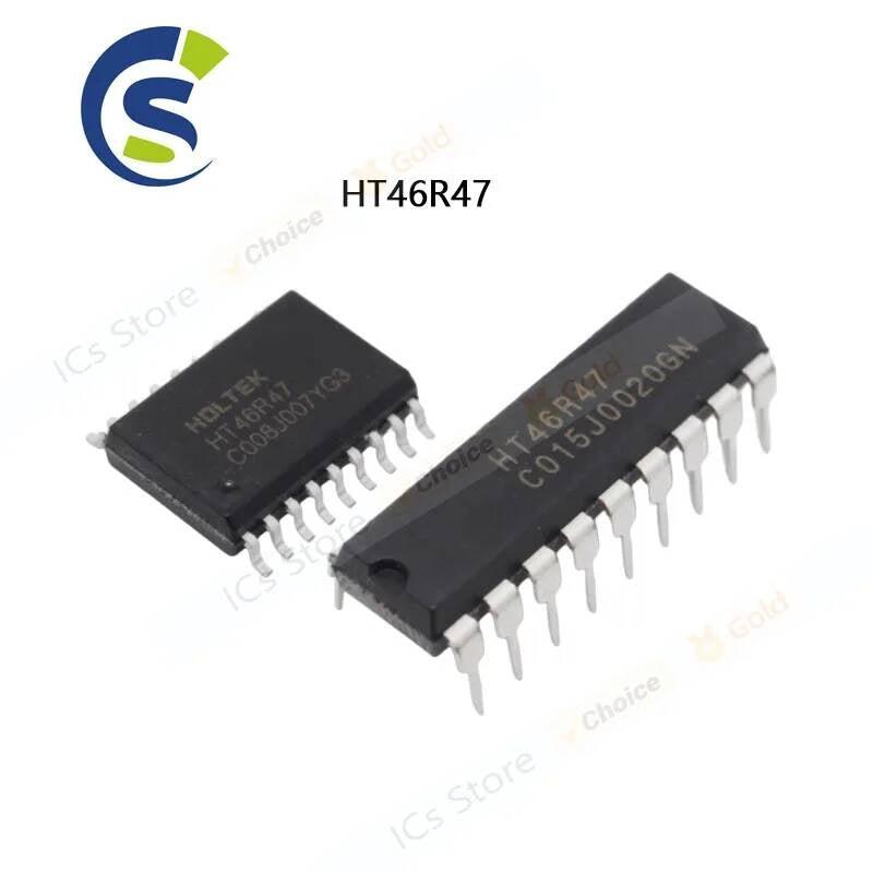 10PCS new and in stock 46R47 DIP-18 SOP-18 HT46R47